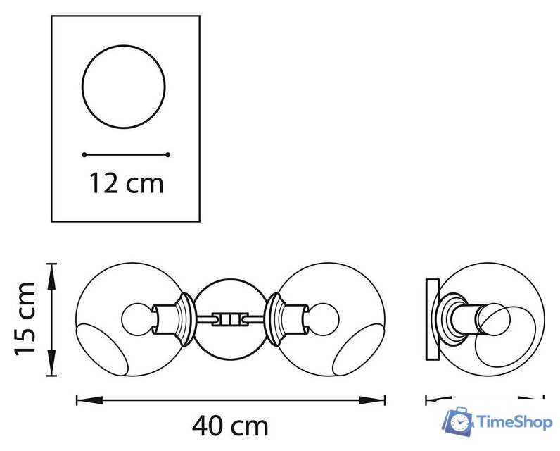 Бра Lightstar Beta 785626 - Изображение №4 — Интернет-магазин Time-Shop