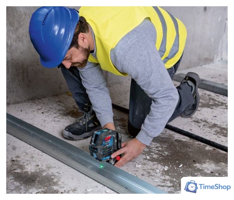 Лазерный нивелир Bosch GCL 2-50 G Professional 0601066M02 (RM 10+DK 10, кейс) - Изображение №6 — Интернет-магазин Time-Shop