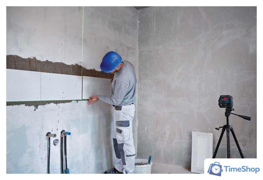 Лазерный нивелир Bosch GCL 2-50 G Professional 0601066M02 (RM 10+DK 10, кейс) - Изображение №10 — Интернет-магазин Time-Shop