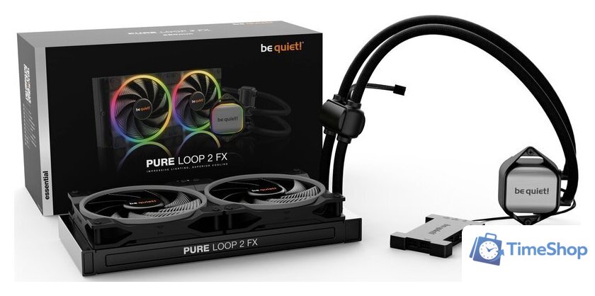 Система жидкостного охлаждения для процессора be quiet! Pure Loop 2 FX 280mm BW014 - Изображение №4 — Интернет-магазин Time-Shop