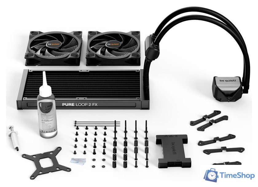 Система жидкостного охлаждения для процессора be quiet! Pure Loop 2 FX 280mm BW014 - Изображение №5 — Интернет-магазин Time-Shop