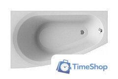 Ванна Alba Spa Baline Asymmetric 150x90 L (с ножками) - Изображение №1 — Интернет-магазин Time-Shop