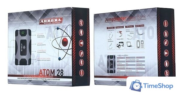 Портативное пусковое устройство Aurora Atom 28 - Изображение №10 — Интернет-магазин Time-Shop