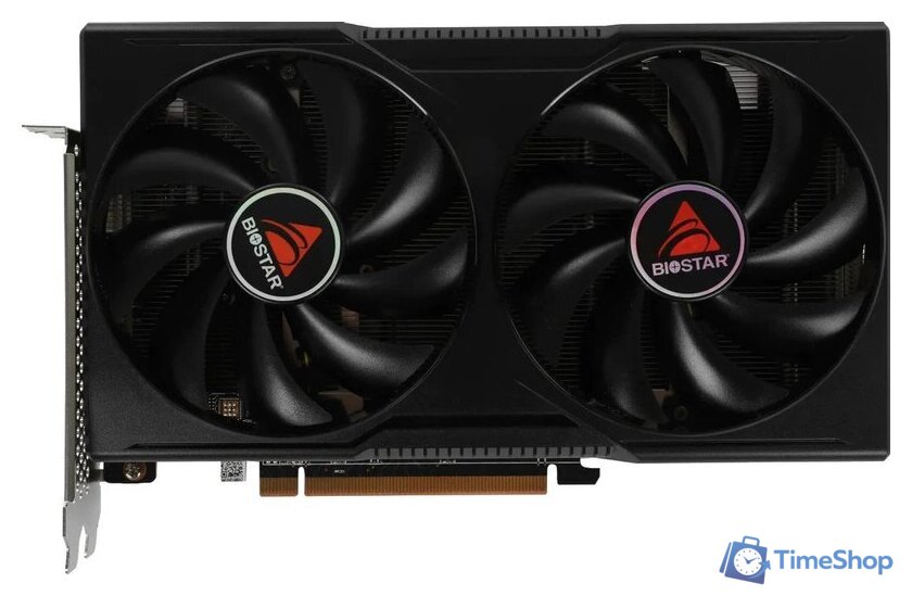 Видеокарта BIOSTAR Radeon RX 7600 OC 8GB GDDR6 VA76S6RM81 - Изображение №1 — Интернет-магазин Time-Shop
