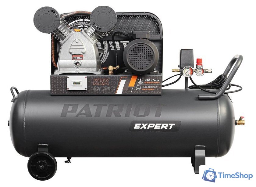 Компрессор Patriot KRX 420 L100 D - Изображение №1 — Интернет-магазин Time-Shop