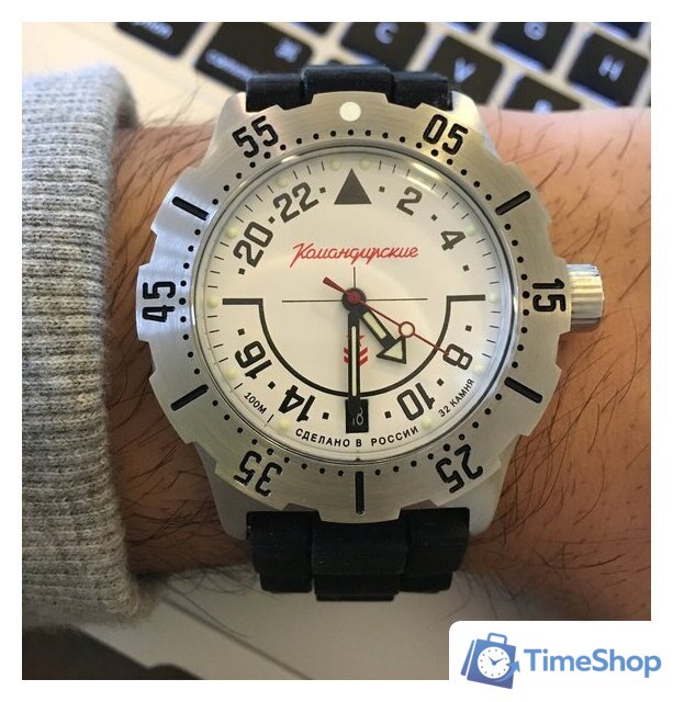 Наручные часы Восток Командирские 350607 - Изображение №12 — Интернет-магазин Time-Shop