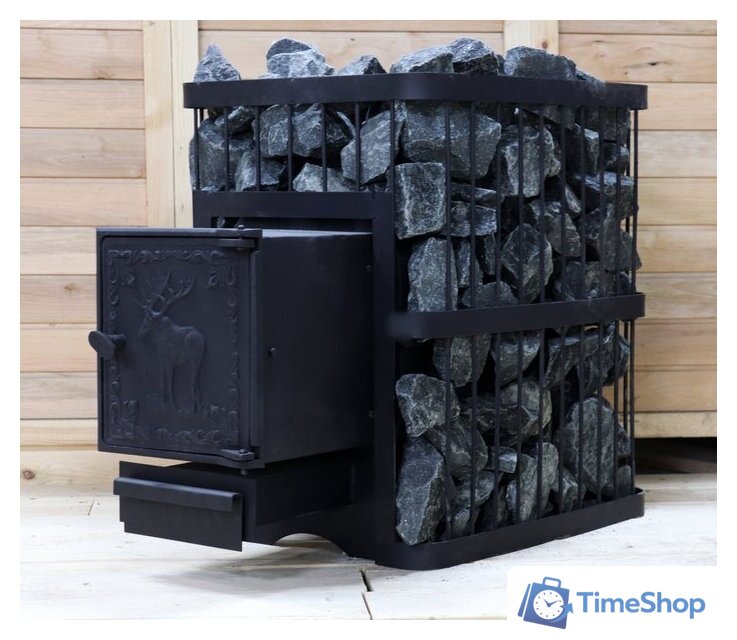 Свободностоящая печь-камин ComfortProm Чугун 26 м3 - Изображение №7 — Интернет-магазин Time-Shop