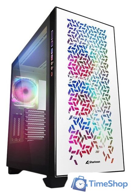 Корпус Sharkoon Elite Shark CA300H (белый) - Изображение №1 — Интернет-магазин Time-Shop