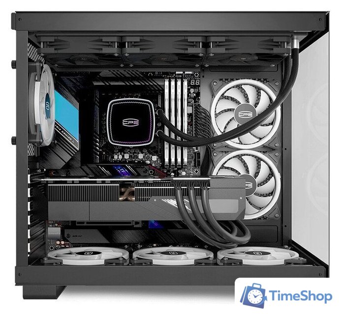 Корпус PCCooler C3 T500 ARGB (черный) - Изображение №3 — Интернет-магазин Time-Shop