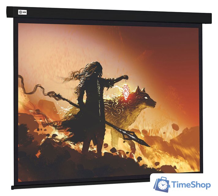 Проекционный экран CACTUS Wallscreen 149x265 CS-PSW-149X265-BK - Изображение №1 — Интернет-магазин Time-Shop