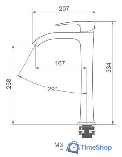 Смеситель Gappo G1007-81 - Изображение №5 — Интернет-магазин Time-Shop