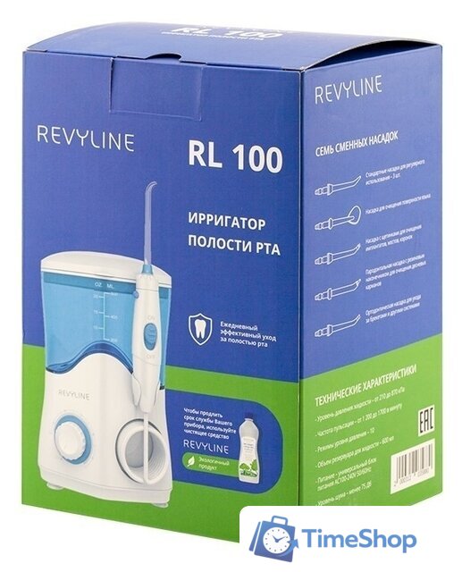 Ирригатор  Revyline RL 100 (белый) - Изображение №6 — Интернет-магазин Time-Shop