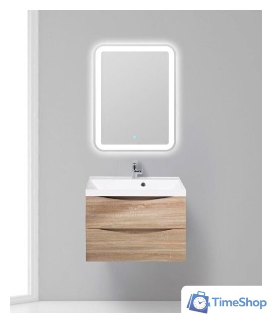  BelBagno Тумба под умывальник Marino-700-2C-SO-WO-P (rovere bianco) - Изображение №2 — Интернет-магазин Time-Shop