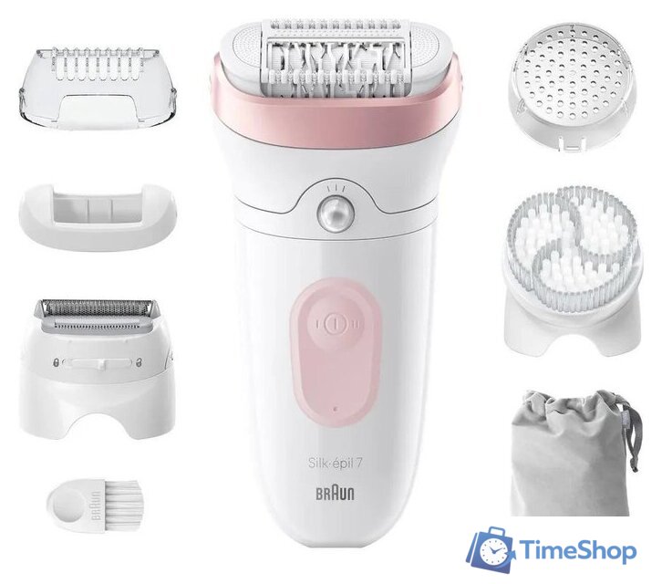 Эпилятор Braun Silk Epil 7 SE 7-060 - Изображение №1 — Интернет-магазин Time-Shop