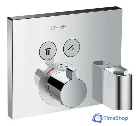 Смеситель без скрытого механизма Hansgrohe ShowerSelect 15765000 - Изображение №1 — Интернет-магазин Time-Shop