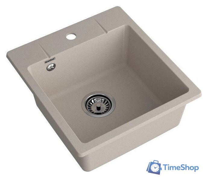 Кухонная мойка GranFest Urban GF-UR-245 (песочный) - Изображение №2 — Интернет-магазин Time-Shop