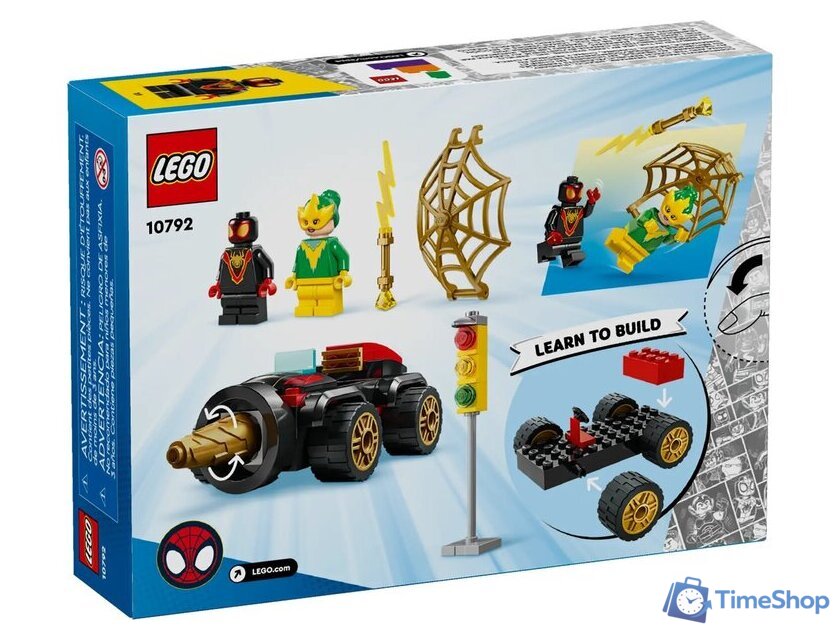 Конструктор LEGO Spidey Бурильная машина Человека-Паука 10792 - Изображение №2 — Интернет-магазин Time-Shop