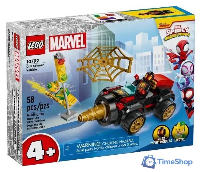 Конструктор LEGO Spidey Бурильная машина Человека-Паука 10792 - Изображение №1 — Интернет-магазин Time-Shop