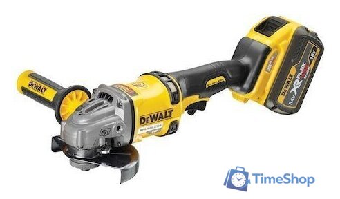 Угловая шлифмашина DeWalt DCG414T2 (с 2-мя АКБ, кейс) - Изображение №3 — Интернет-магазин Time-Shop