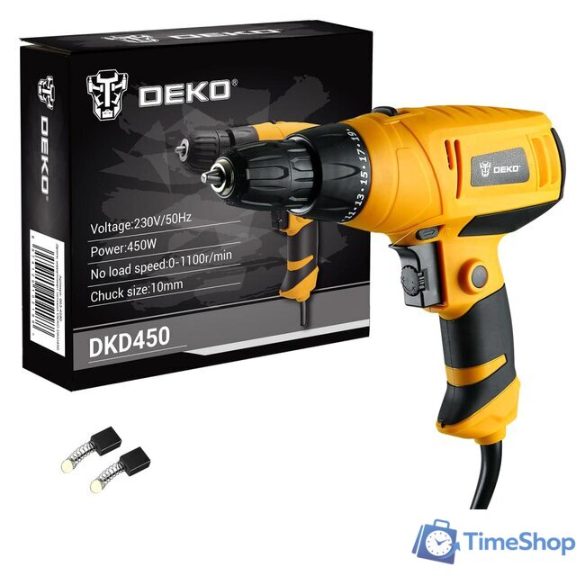 Дрель-шуруповерт Deko DKD450 063-4280 - Изображение №1 — Интернет-магазин Time-Shop
