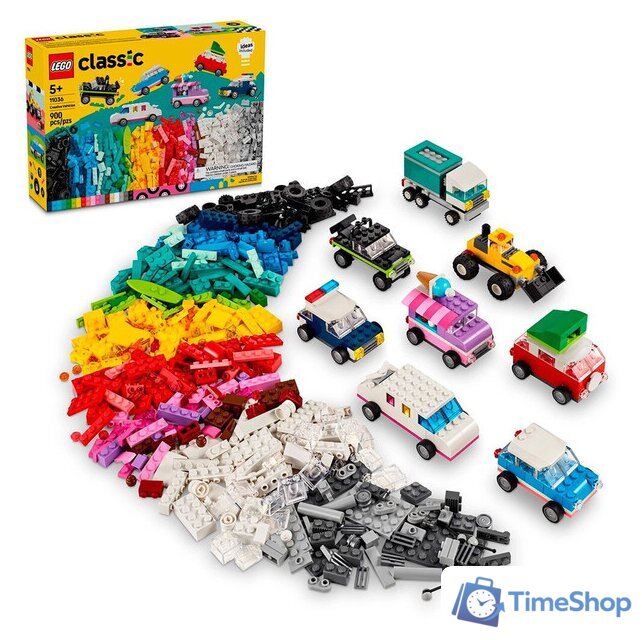 Набор деталей LEGO Classic 11036 Создавай автомобили - Изображение №4 — Интернет-магазин Time-Shop