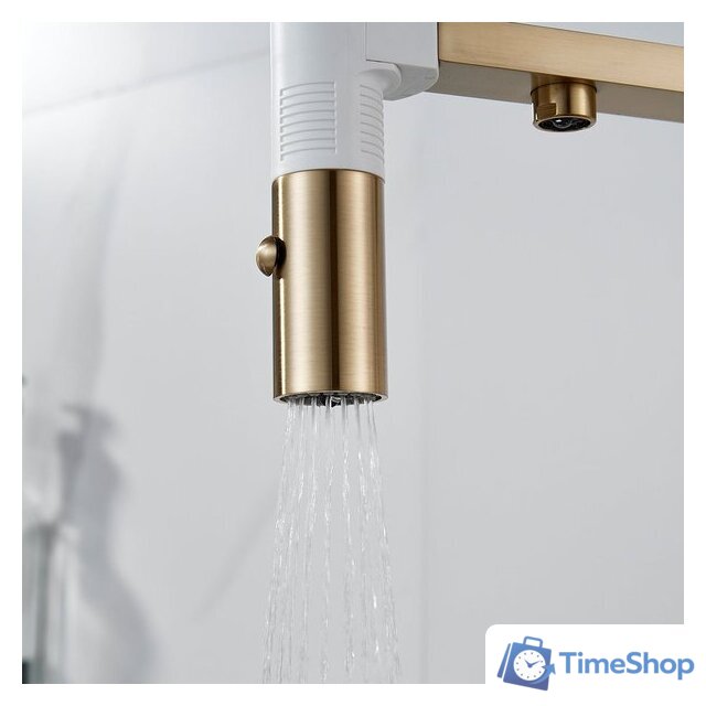 Смеситель Rose R958G (золотой сатин) - Изображение №5 — Интернет-магазин Time-Shop