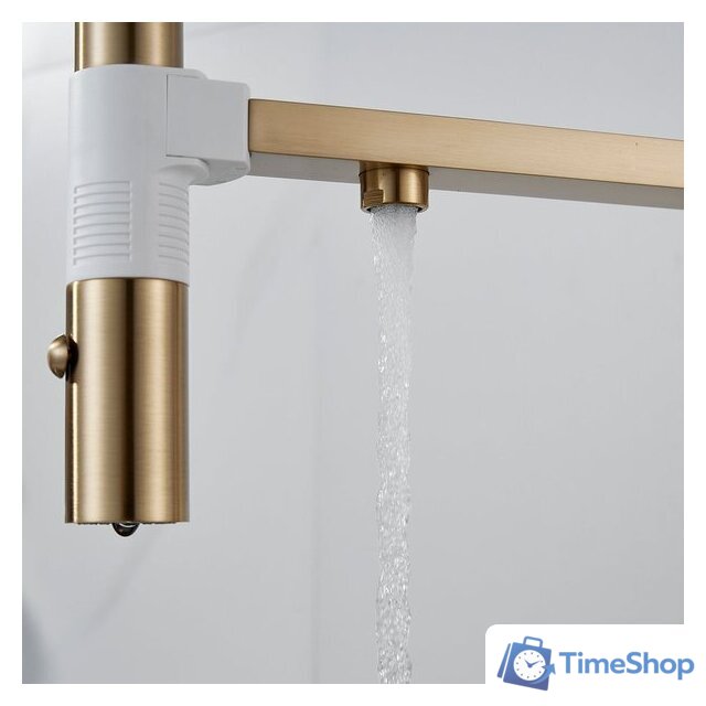 Смеситель Rose R958G (золотой сатин) - Изображение №6 — Интернет-магазин Time-Shop