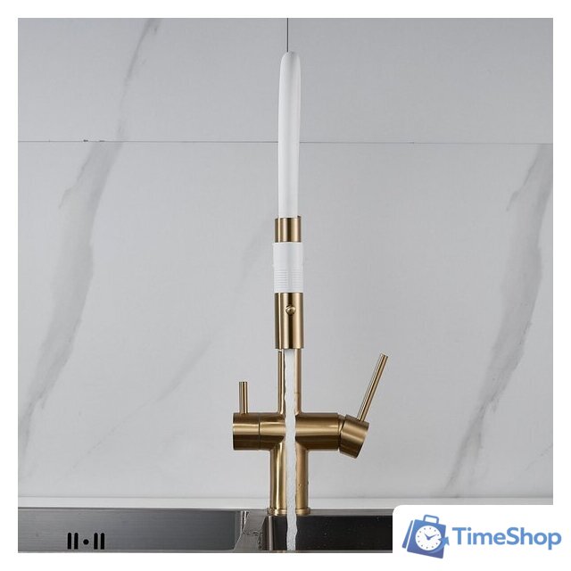 Смеситель Rose R958G (золотой сатин) - Изображение №15 — Интернет-магазин Time-Shop