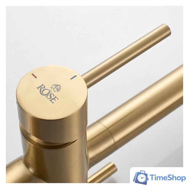 Смеситель Rose R958G (золотой сатин) - Изображение №22 — Интернет-магазин Time-Shop