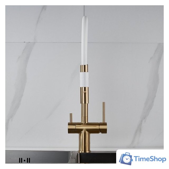 Смеситель Rose R958G (золотой сатин) - Изображение №14 — Интернет-магазин Time-Shop