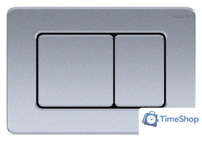 Панель смыва Aquatek KDI-0000032 (нержавеющая сталь) - Изображение №1 — Интернет-магазин Time-Shop