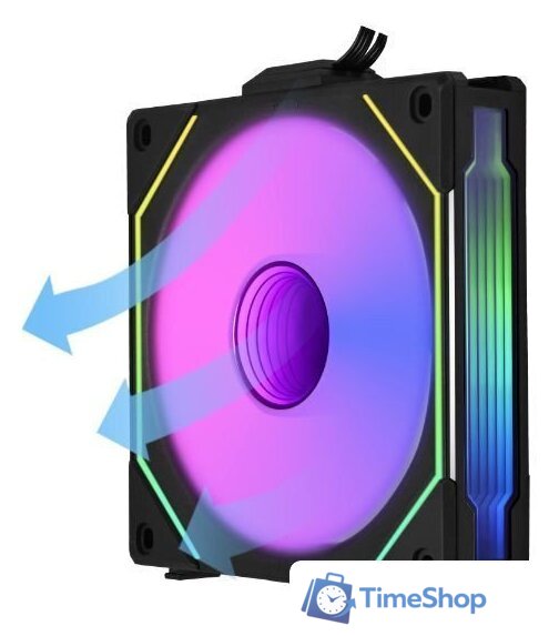 Вентилятор для корпуса Lian Li Uni Fan SL Infinity 120 Reverse G99.12RSLIN1B.00 - Изображение №3 — Интернет-магазин Time-Shop