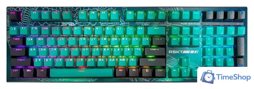 Клавиатура Raskat KM002-UV-GREEN - Изображение №1 — Интернет-магазин Time-Shop