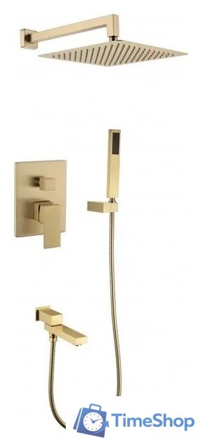 Душевая система  Grocenberg GB5089MG-1 (золото матовый) - Изображение №7 — Интернет-магазин Time-Shop