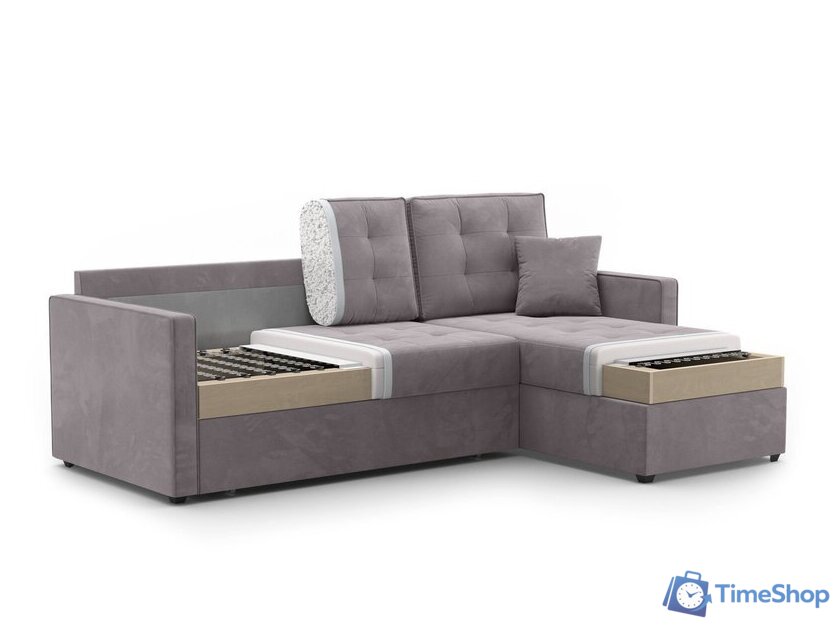 Угловой диван Mio Tesoro Santiago 114 (Savana Dimrose) - Изображение №6 — Интернет-магазин Time-Shop