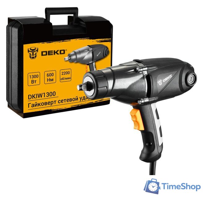 Гайковерт Deko DKIW1300 063-3003 (кейс) - Изображение №1 — Интернет-магазин Time-Shop