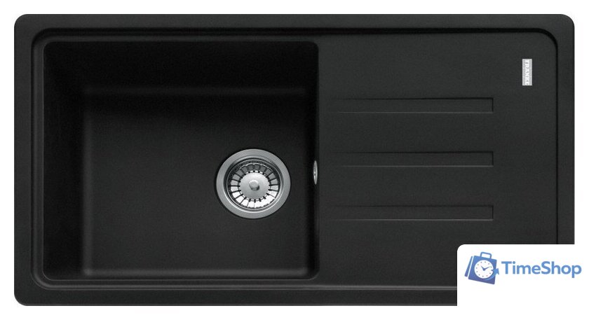 Кухонная мойка Franke Bliss BSG 611-78 114.0676.312 (матовый черный) - Изображение №1 — Интернет-магазин Time-Shop