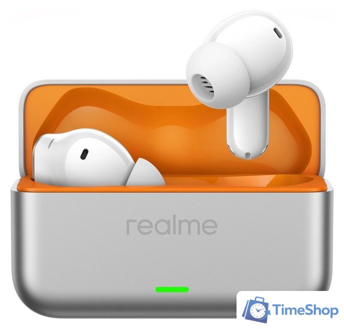 Наушники Realme Buds T500 Pro (белый/серебристый) - Изображение №1 — Интернет-магазин Time-Shop