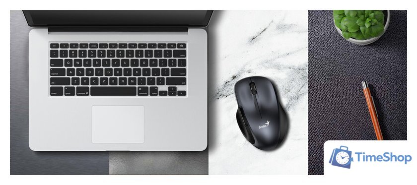 Мышь Genius Ergo 8200S (серый) - Изображение №4 — Интернет-магазин Time-Shop