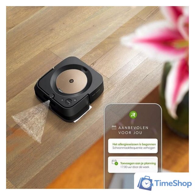 Робот-пылесос iRobot Braava Jet M6 (черный) - Изображение №7 — Интернет-магазин Time-Shop