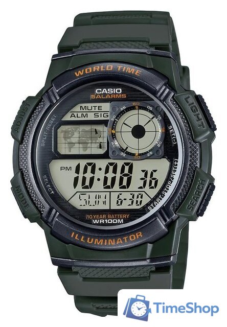 Наручные часы Casio AE-1000W-3A - Изображение №1 — Интернет-магазин Time-Shop