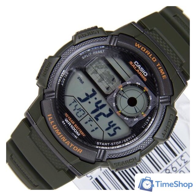 Наручные часы Casio AE-1000W-3A - Изображение №2 — Интернет-магазин Time-Shop