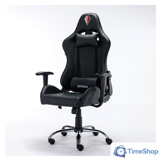 Игровое (геймерское) кресло Brabix Hunter Gm-130 532798 (черный) - Изображение №2 — Интернет-магазин Time-Shop