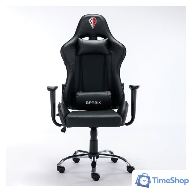 Игровое (геймерское) кресло Brabix Hunter Gm-130 532798 (черный) - Изображение №4 — Интернет-магазин Time-Shop