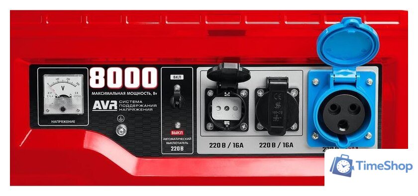 Бензиновый генератор Зубр СБ-8000 - Изображение №6 — Интернет-магазин Time-Shop