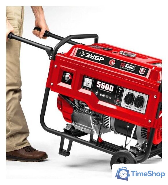 Бензиновый генератор Зубр СБ-8000 - Изображение №9 — Интернет-магазин Time-Shop