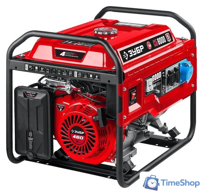 Бензиновый генератор Зубр СБ-8000 - Изображение №3 — Интернет-магазин Time-Shop