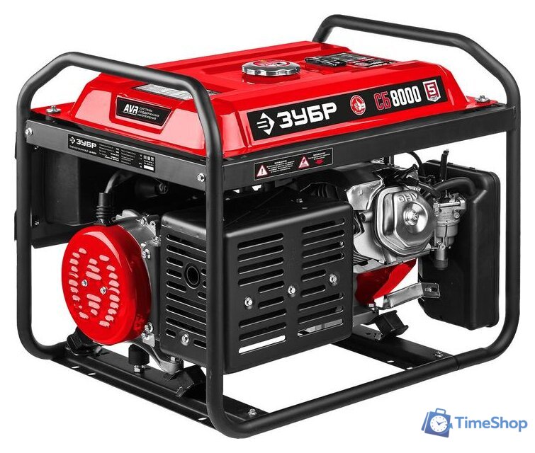 Бензиновый генератор Зубр СБ-8000 - Изображение №4 — Интернет-магазин Time-Shop