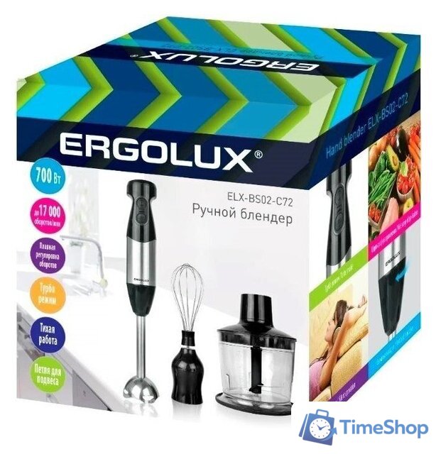 Погружной блендер Ergolux ELX-BS02-C72 - Изображение №2 — Интернет-магазин Time-Shop