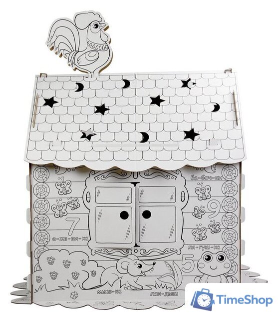 Домик-раскраска BRAUBERG Kids. Раскраска. Сказочный 880364 - Изображение №3 — Интернет-магазин Time-Shop